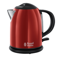 Colours Plus Compact Flame Red Kettle